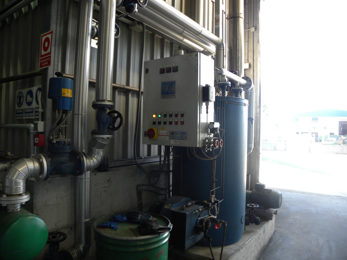 Planta de fabricación de emulsións asfálticas