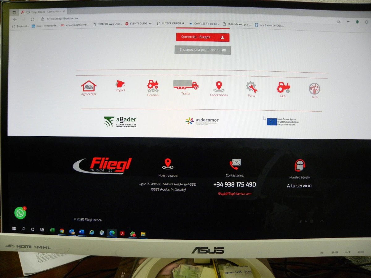 Empresa de servicios de maquinaria