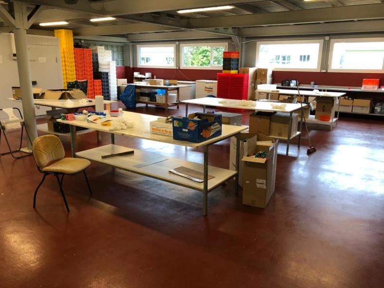 COMPRA DE MESAS INOXIDABLES PARA OPTIMIZACION DE RECURSOS