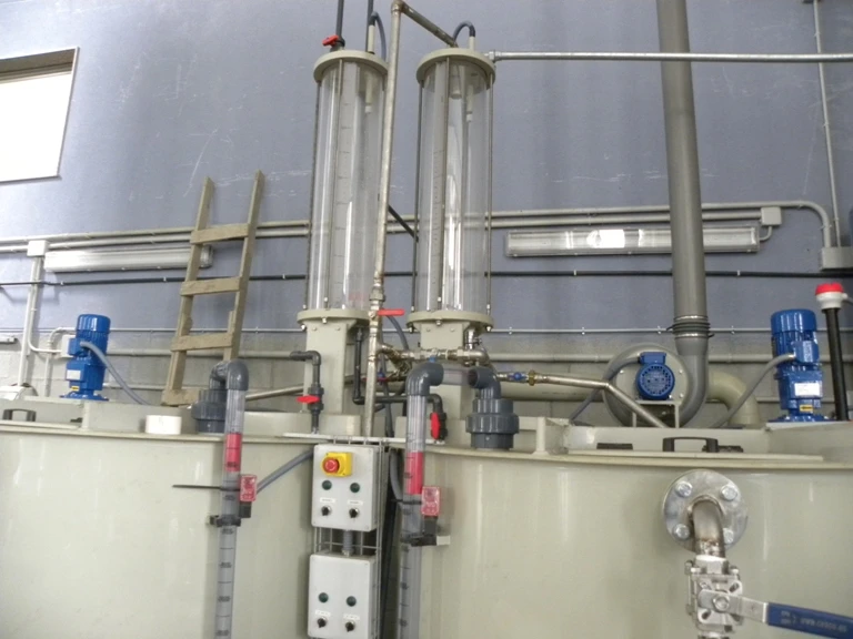 Instalacion de planta de fabricacion de emulsions asfalticas